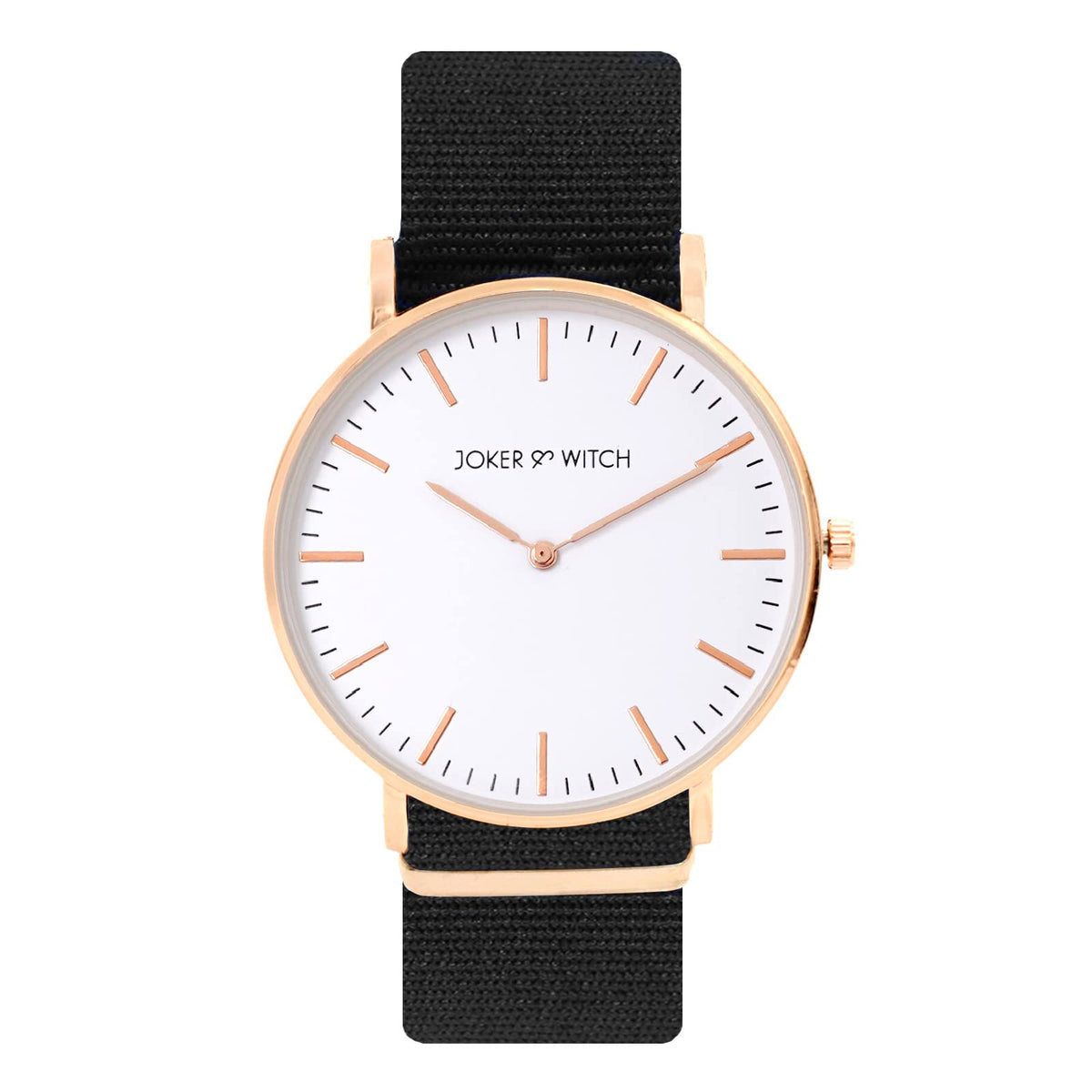 Matrix White Dial Black NATO Strap Watch