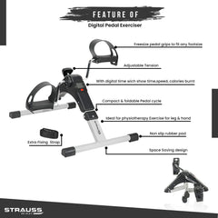 Strauss Digital Pedal Exerciser