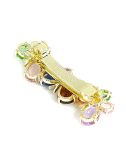 Yellow Chimes Hair Clips for Women Girls Barrette Hair Clips for Women Hair Accessories for Women Butterfly Clips for Women Multicolor Crystal French Barrette Hair Clips for Women and Girls Gift For Women & Girls