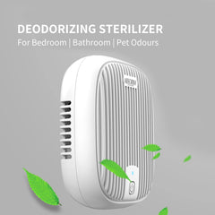 ABSORBIA Air Purifier odor Eliminator with Carbon Filter-Negetive Ion & Ozone Concentration:28 million pcs/cm³ & 2.02mg/m³ -Ideal for Areas ≤20㎡-Rated Power: 4W - CE,RoHS Certified Deodrant Sterilizer