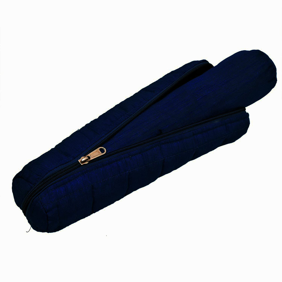 Kuber Industries Cotton Bangle Box Watch Case Bangle/Watch Organizer Bracelet Pouch With 1 Roll (Navy Blue) (Hs39Kubmart023708)