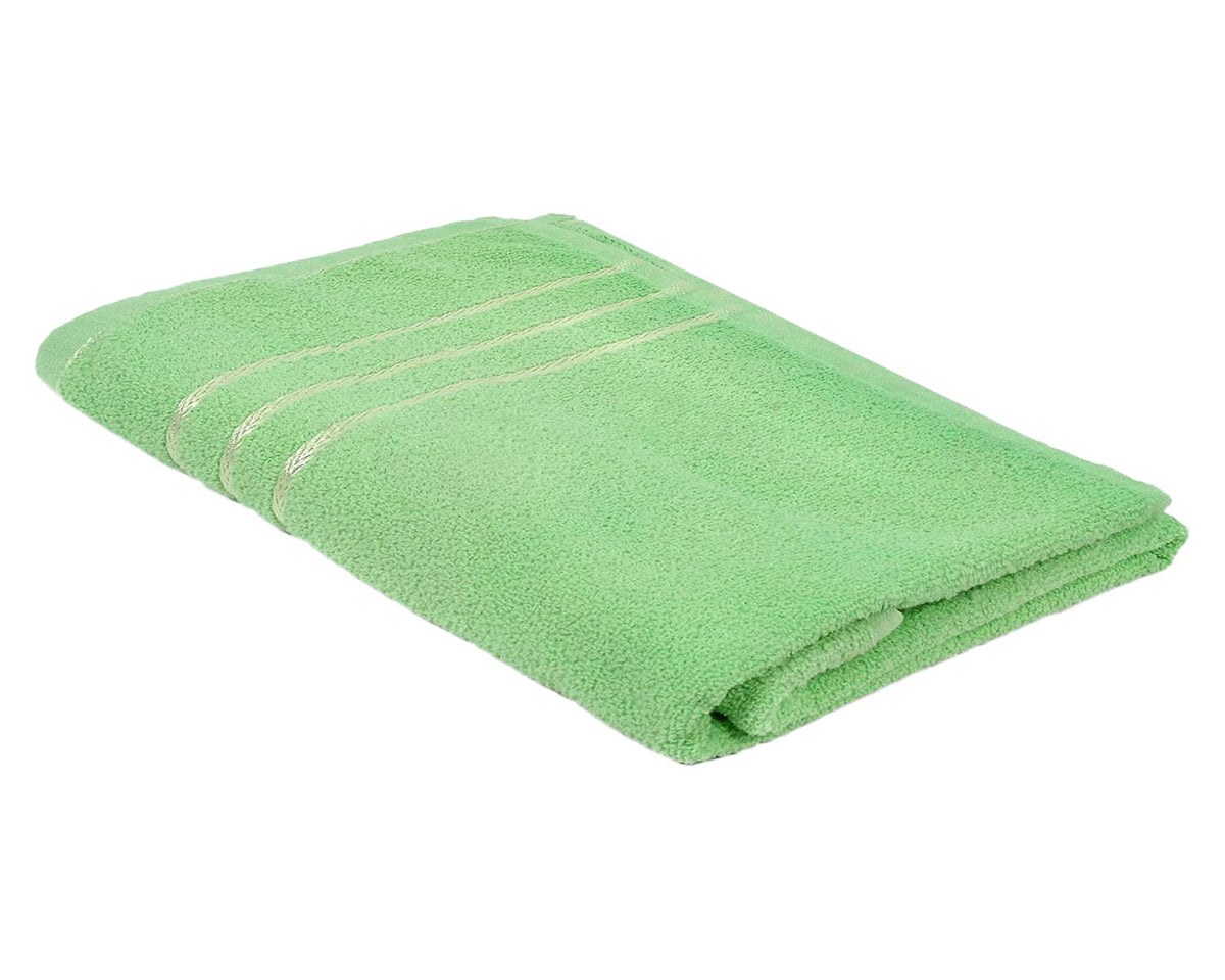 Kuber Industries Super Soft, Fluffy, Absorbent Cotton Baby, Kids Bath, Face Towel Perfect for Daily Use, 19"x38" (Green)