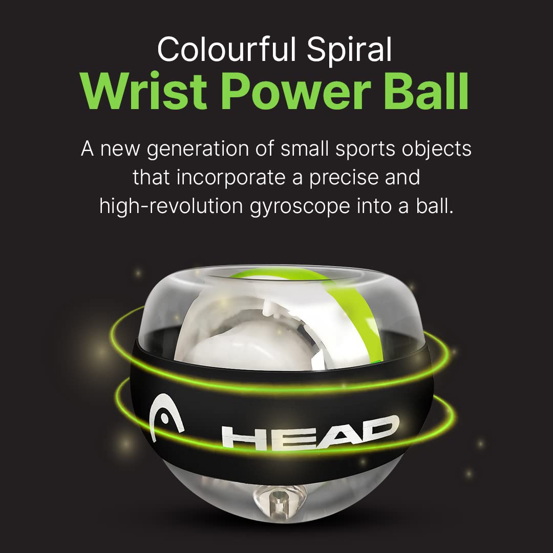  Wrist Trainer Exercises Power Ball Wrist&Forearm Strengthener  Essential Push-Start Spinner Gyro Ball with LED Lights for Wrist  excreise,No Need Start Pull String : Sports & Outdoors