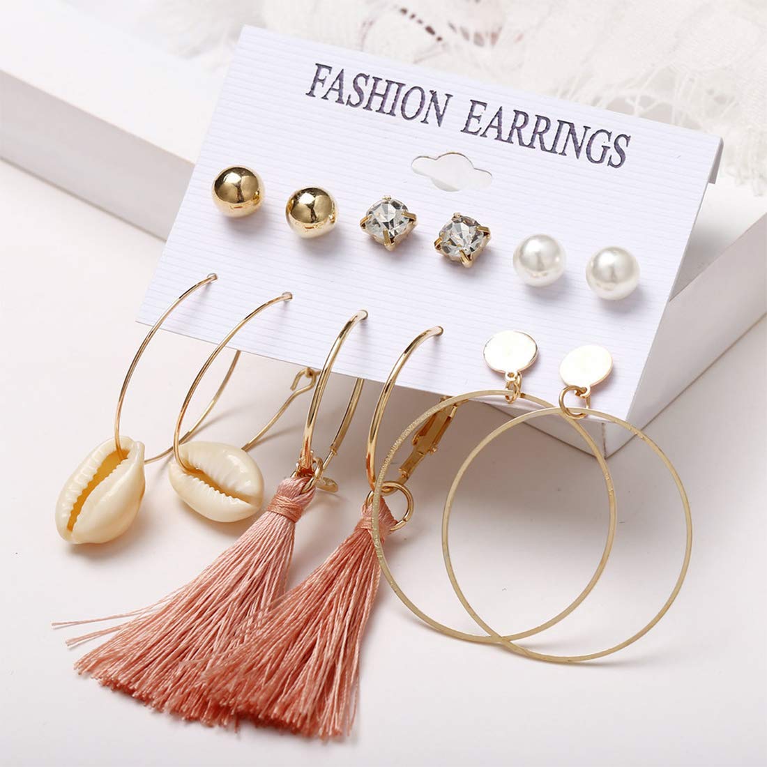 Crunchy Fashion Bollywood Indian Jewelry Stylish Crystal Drop Earrings for  Women - Walmart.com