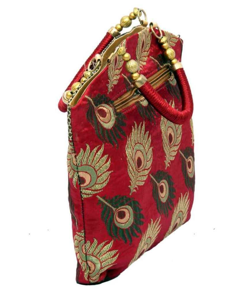 Kuber Industries Women's Cotton Handbag, Multicolour (KI007403)