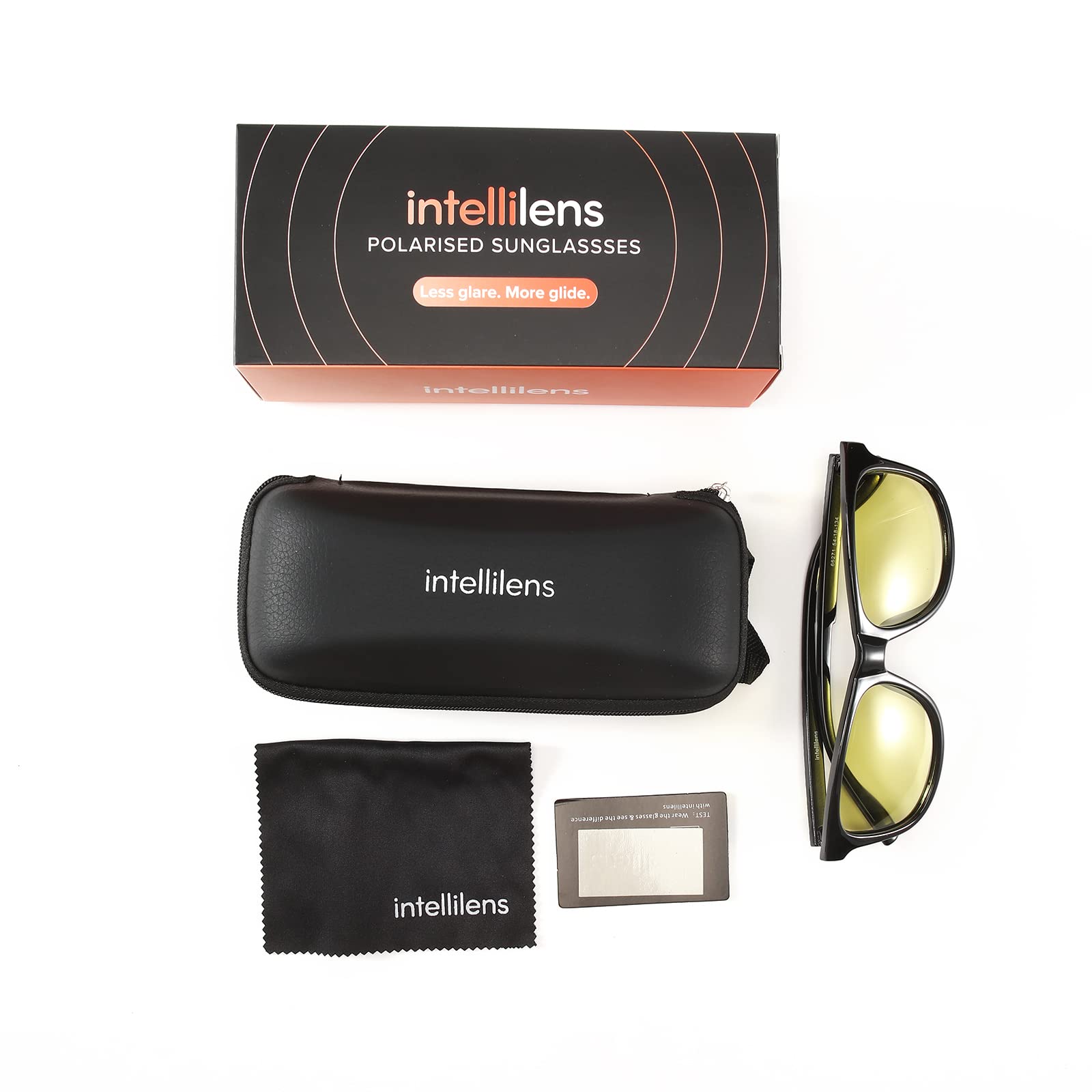 Intellilens Night Driving HD Polarized Sunglasses for Men and Women –  Intellilens by GlobalBees
