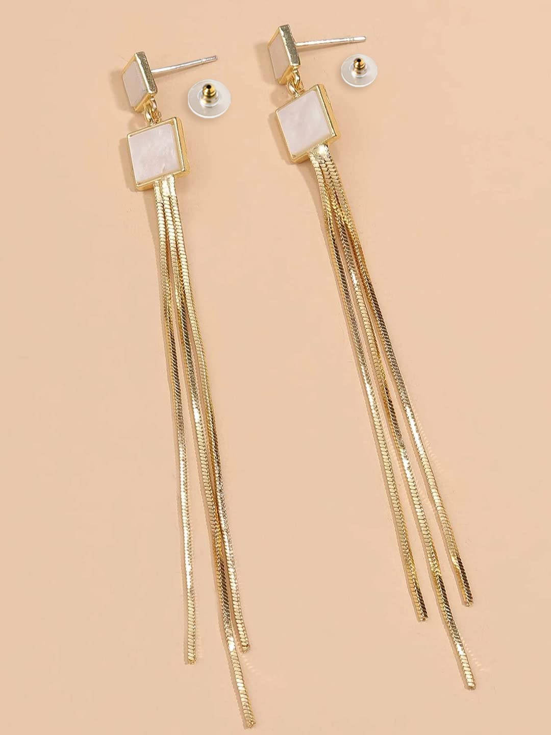 Discover 118+ chain tassel earrings