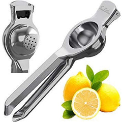 Kuber Industries L11 Stainless Steel Lemon Squeezer with Bottle Opener, Multicolor