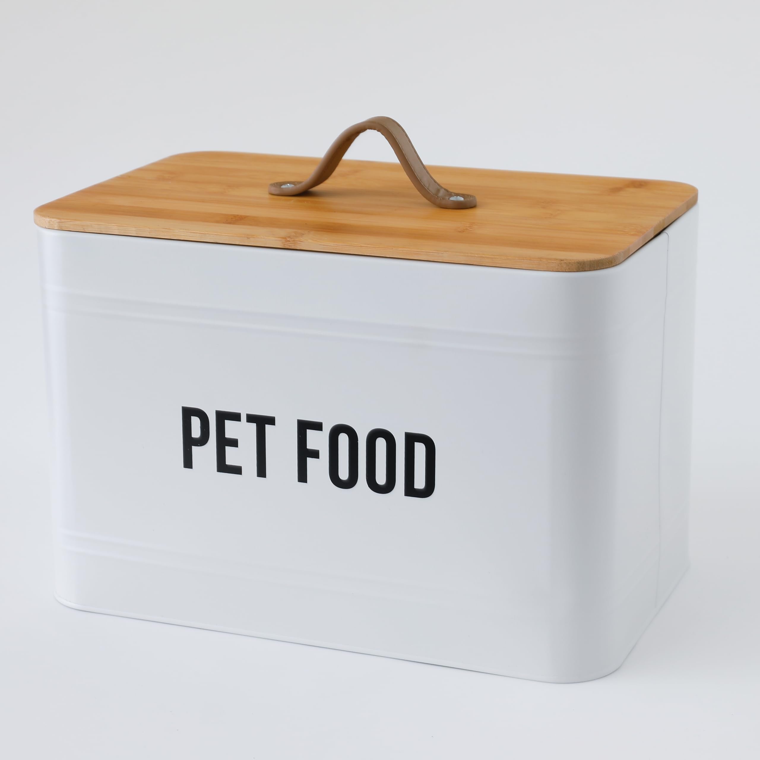 The Better Home 10L Pet Food Storage Galvanized Metal Container