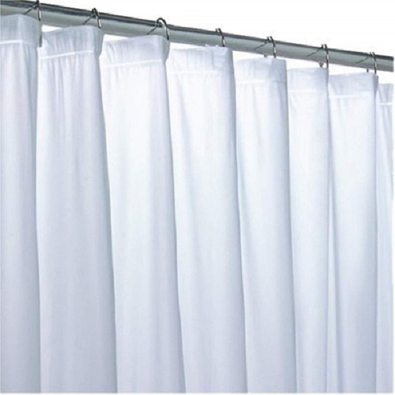 Kuber Industries Polyvinyl Chloride AC Curtain|Eyelet Rings & WaterProof Material|Size 274 x 134 x 1 CM (Transparent),Printed,Grommet Curtains
