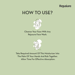 Rejusure AHA 0.5% + BHA 0.5% Facial Moisturizer for Active Acne, Clears Pores, Fights Blemishes & Exfoliates – 50ml