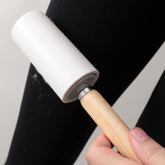 The Better Home Lint Roller for Clothes | Wooden Lint Remover for Clothes | Reusable Easy Tear Sheets | 60 Sheets Per Roll (Pack of 2 + 3 Rolls)