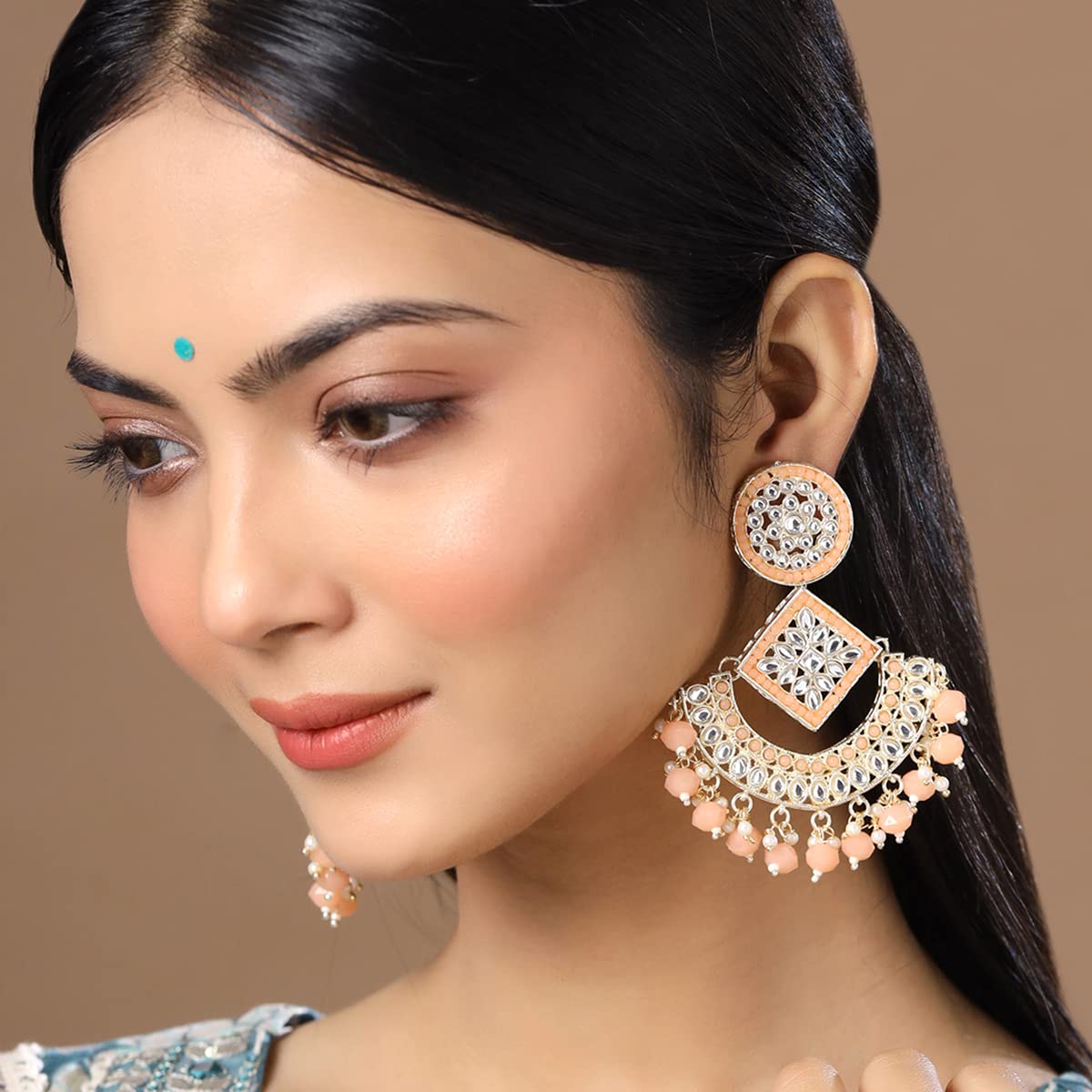 Shop Exquisite Pearl Chand Bali Earrings Collection at Rubans