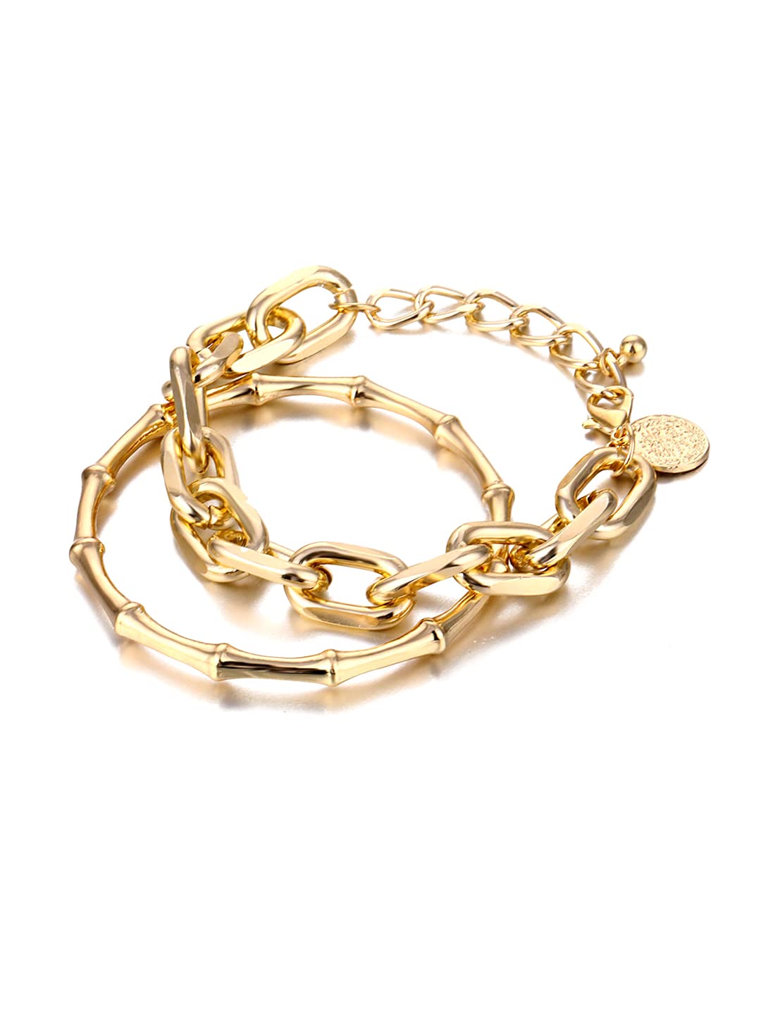 Pilgrim Gold Charm bracelet  Piccadilly Lily