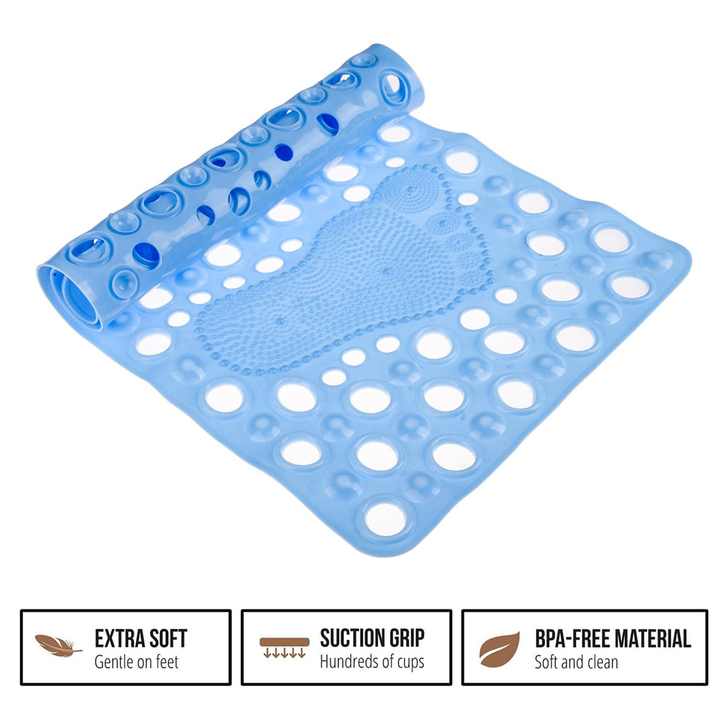 Kuber Industries Bath Mat | PVC Bathroom Mat | Shower Bath Mat | Hole ...