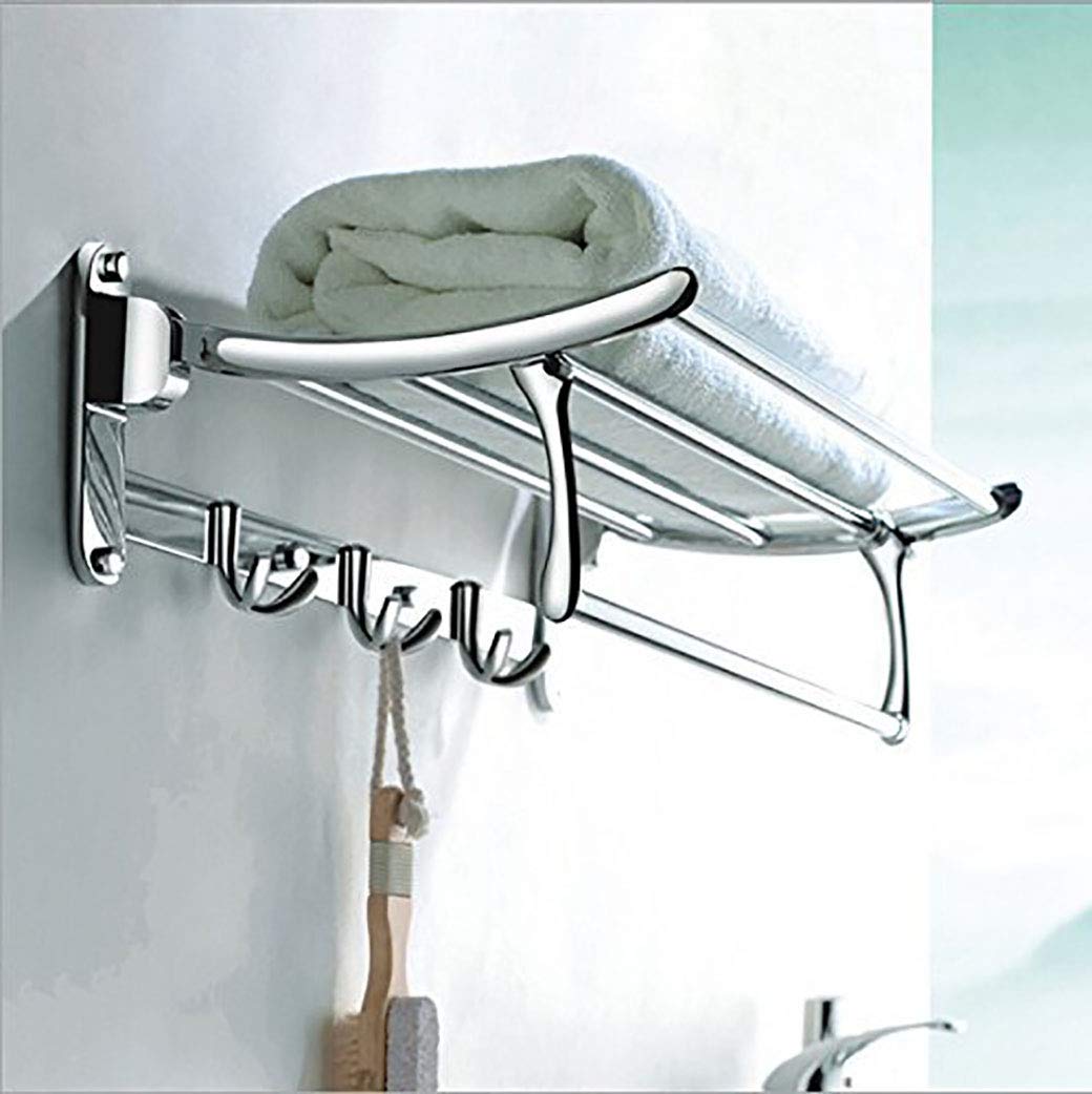 Planet Platinum Stainless Steel Folding Towel Rack