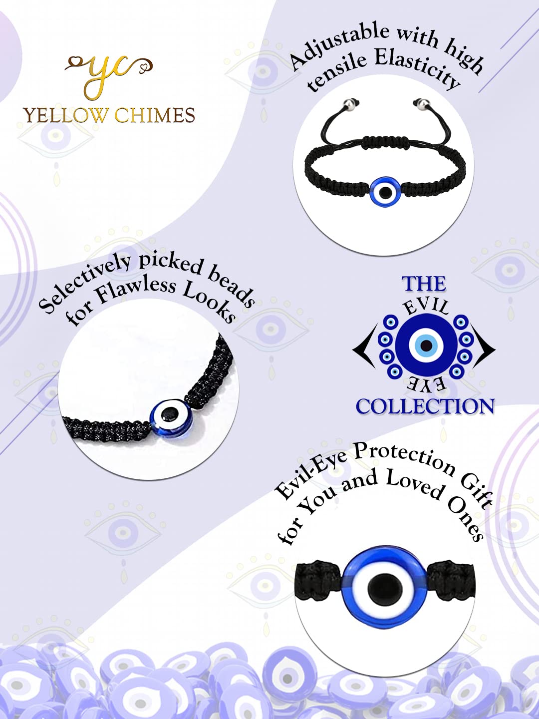 Spiritual Beads Bracelet in 18K Yellow Gold and Pavé Diamonds, 6mm | David  Yurman