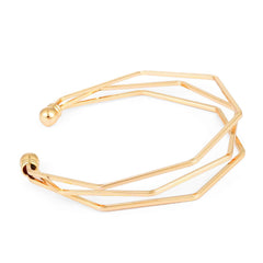 Yellow Chimes Latest Collection Western Style Gold Plated Kada Bracelet For Women And Girls.