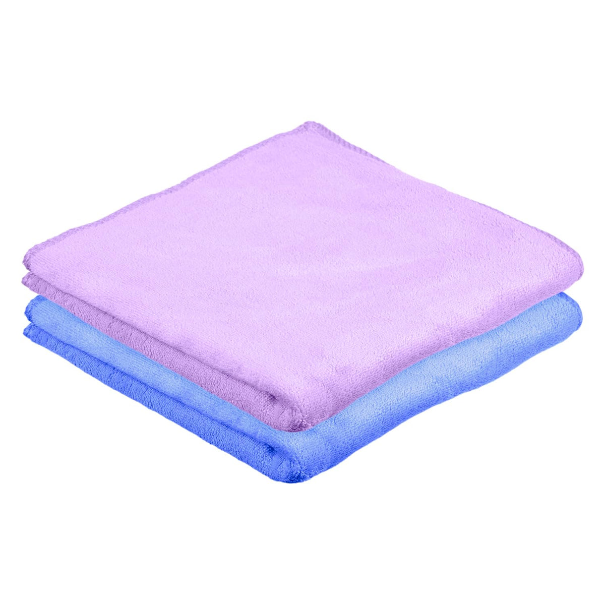 Kuber Industries Cleaning Towel | Reusable Cleaning Cloths for Kitchen | Duster Towel for Home Cleaning | 400 GSM Cleaning Cloth Towel for Car | Bike | 50x70 | Pack of 2 | Multi