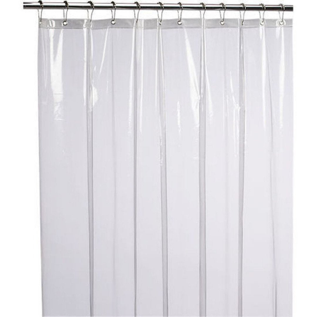 Kuber Industries PVC 0.30 mm AC Curtain - 9ft, Standard, Transparent,Curtain13