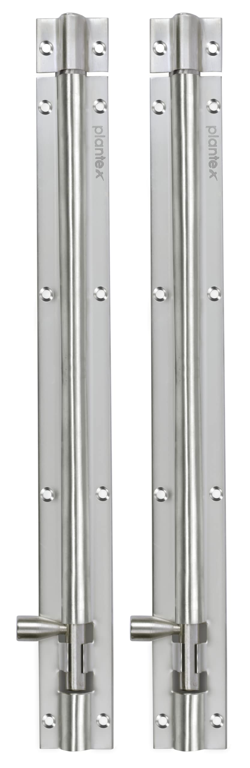 Plantex 12-inches Long Tower Bolt for Door/Windows/Wardrobe -matt (Pack of 2)