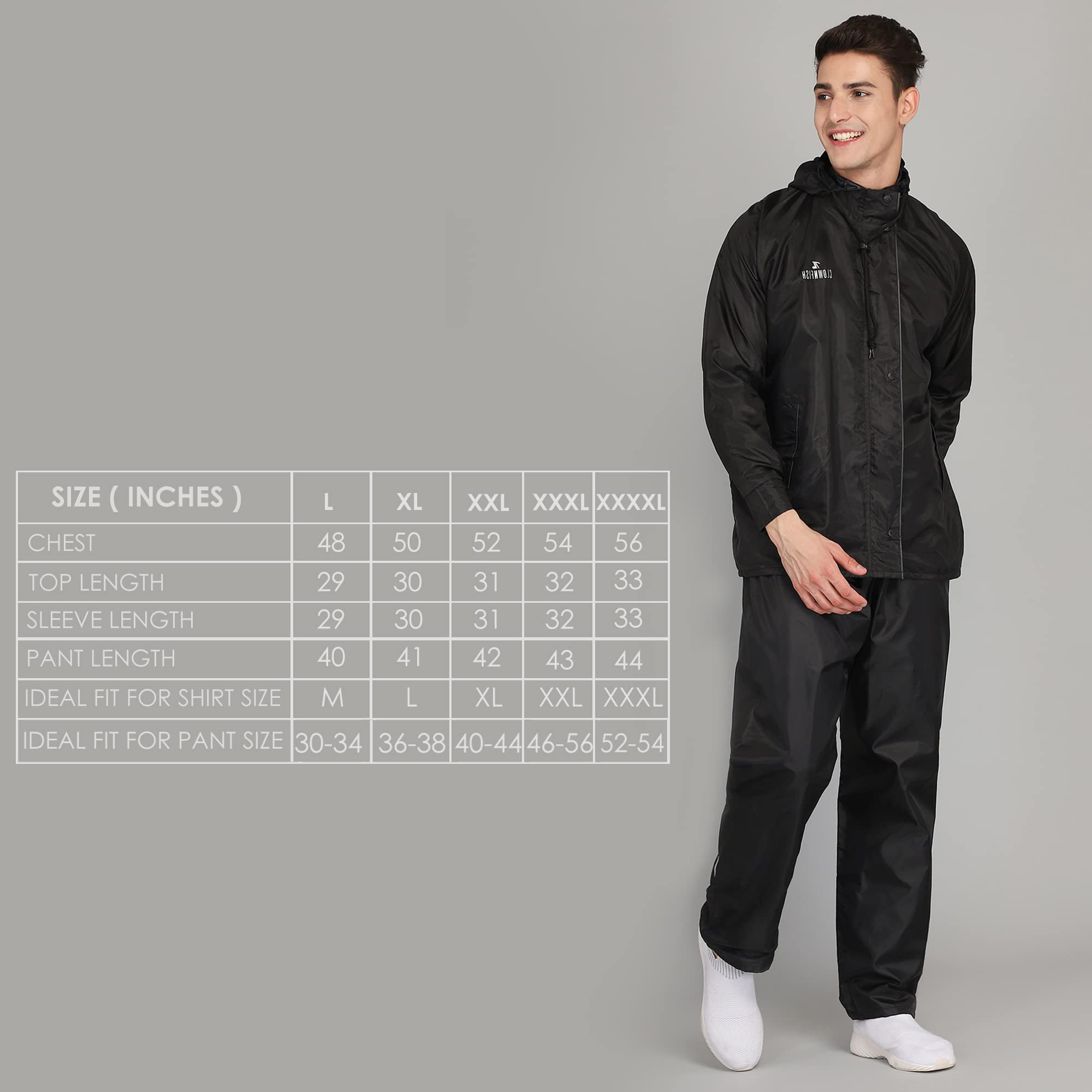 adidas Men's Terrex Multi RAIN.RDY Two-Layer Rain Jacket, Black, Large at  Amazon Men's Clothing store
