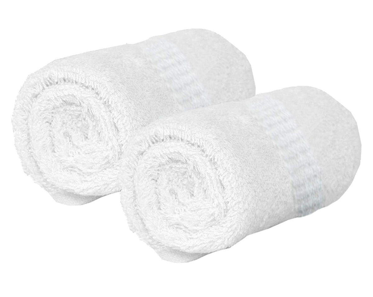 Kuber Industries Cotton Bath Towel 400 GSM (2 Pieces, White)