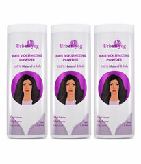 Urban Yog Hair Volumizing Powder for Women (10 Gm * 3 Units) (Pack of 3) | Adds Instant Volume and Locks Hairstyle