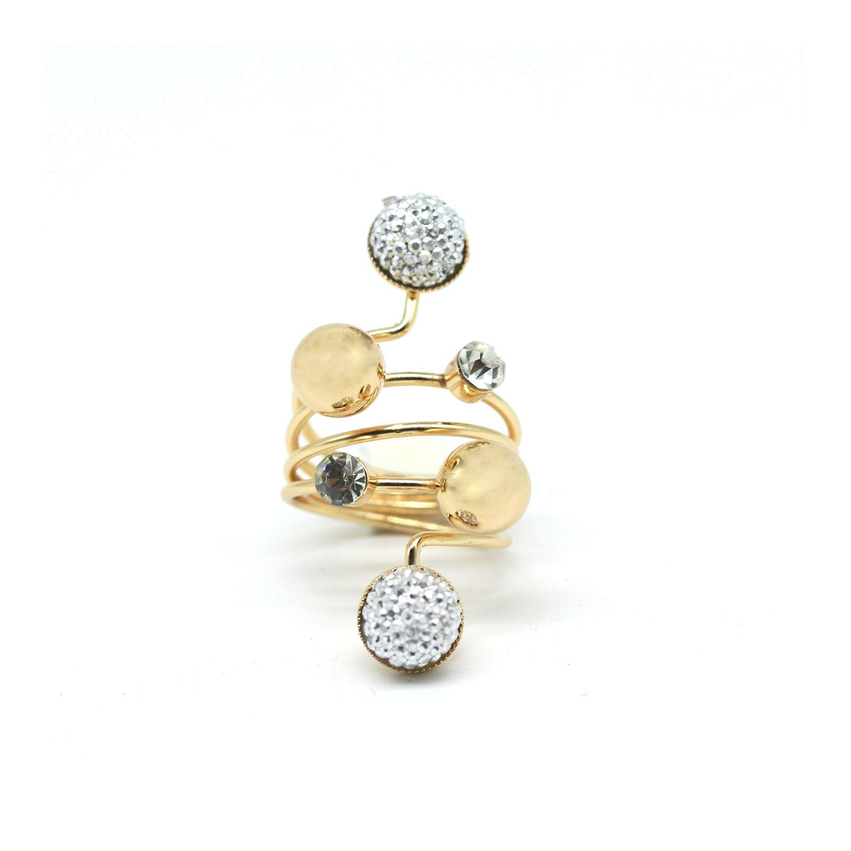 Joker & Witch Gold Steller Ring for Women