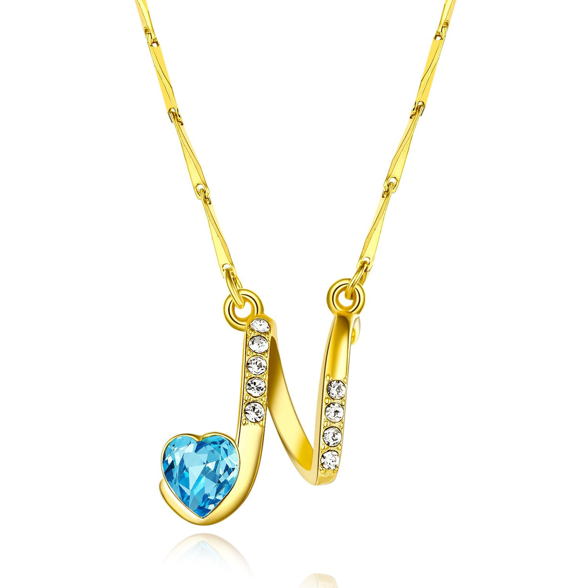 Black Diamond Swarovski Crystal Necklace – Macaroon Jewellery