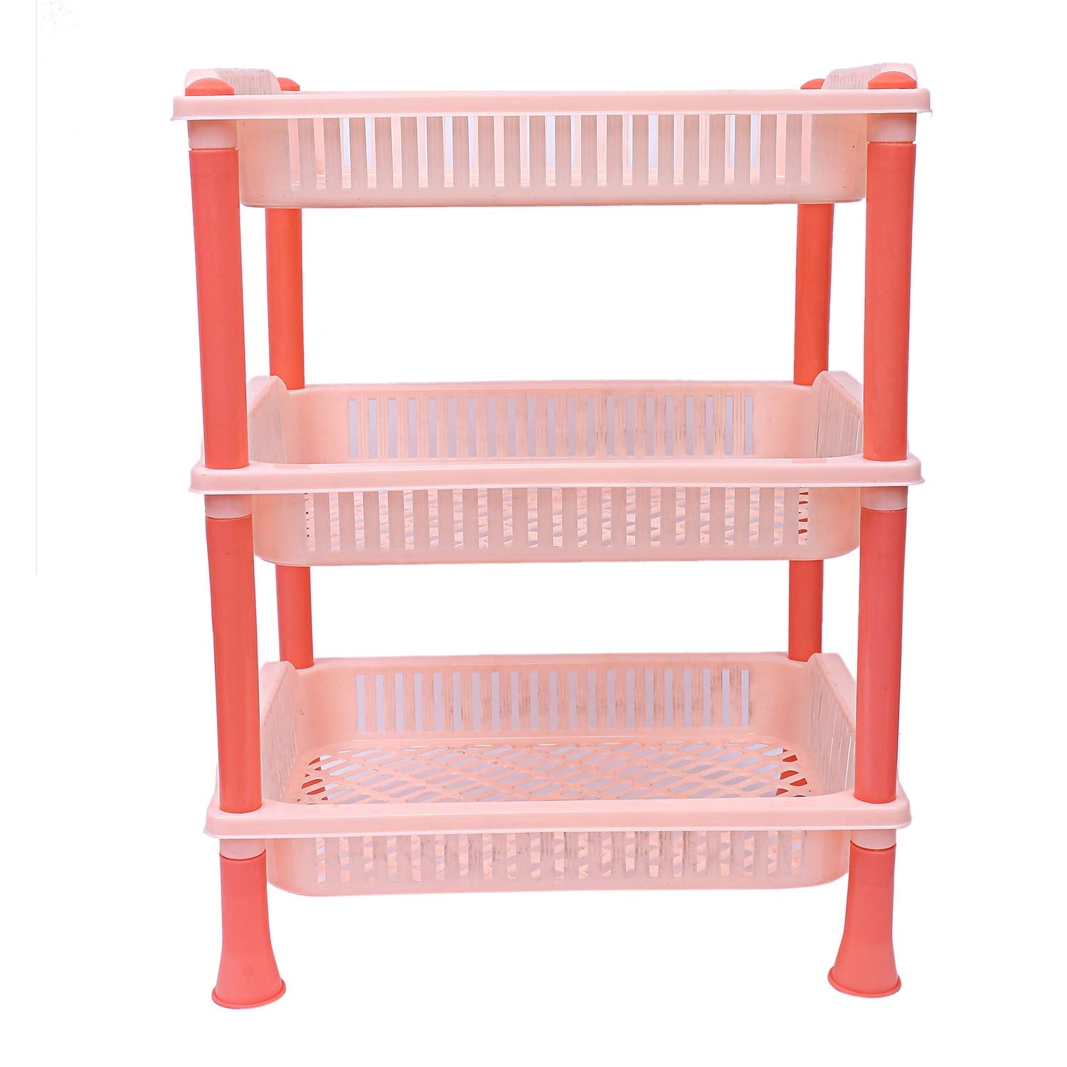 Kuber Industries Plastic 3 Layer Multi-Purpose Kitchen Storage Basket ...