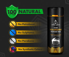 Urbangabru Hair Volumizing Powder Wax for Men - (10 Gram * 2 Units) (Pack of 2) | Matte Finish |100% Natural & Safe Hair Styling Powder | Paraben & Sulphate Free