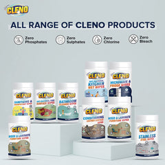 Cleno Sanitizing & Disinfectant Wet Wipes Cleanse Floor, Frame, Furniture, Shelves, Table & Chair for Stain & Dirt’s Household Area, Lemon - 50 Wipes (Ready to Use)