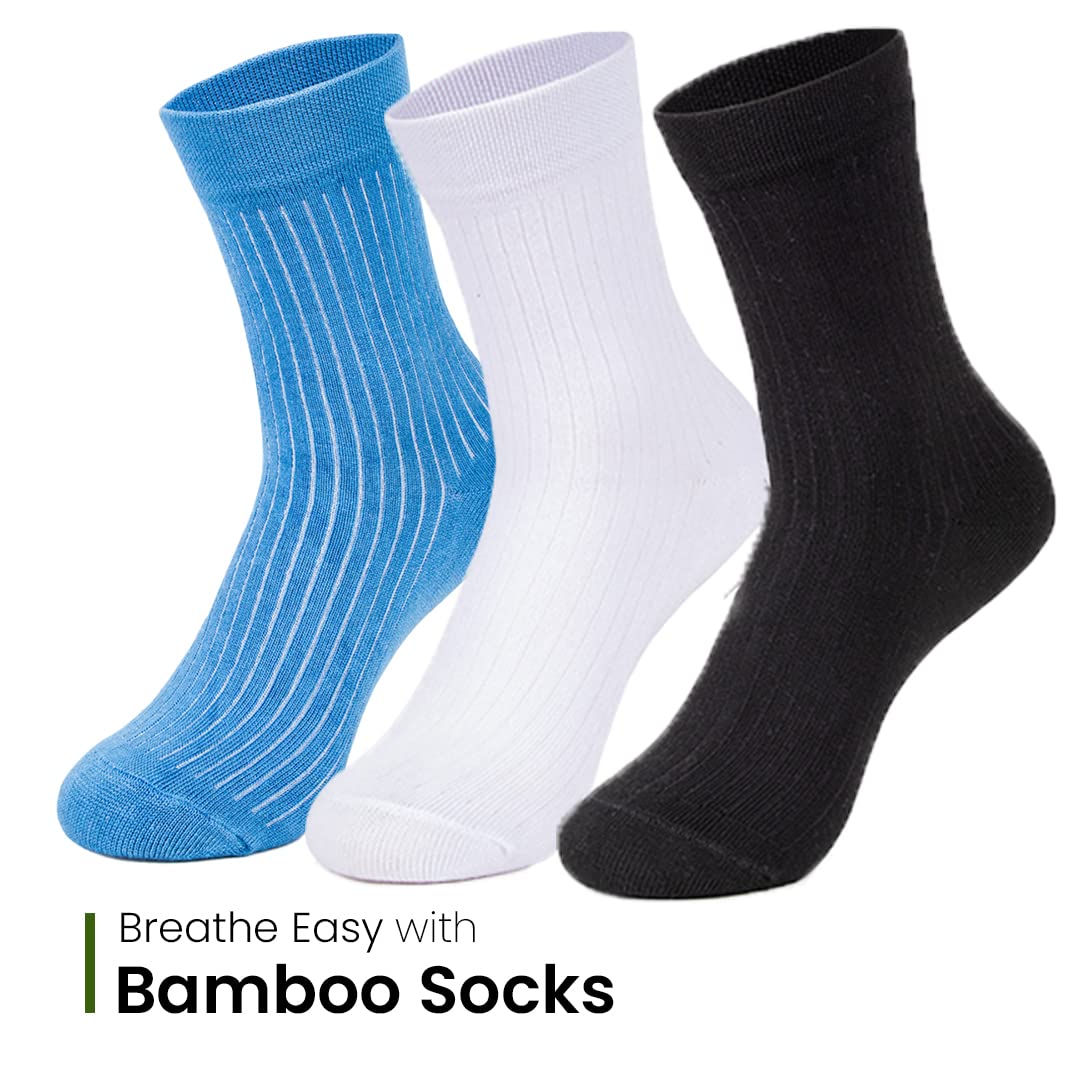 Mush Bamboo Socks for Sports & Casual Wear- Ultra Soft, Anti Odor