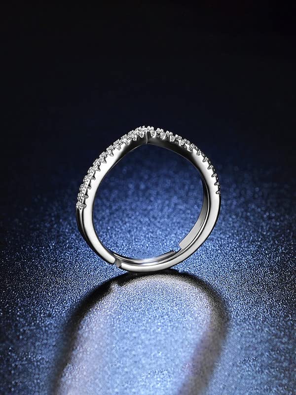 Crystal Rings for Women Finger Ring Rose Gold Flower India | Ubuy