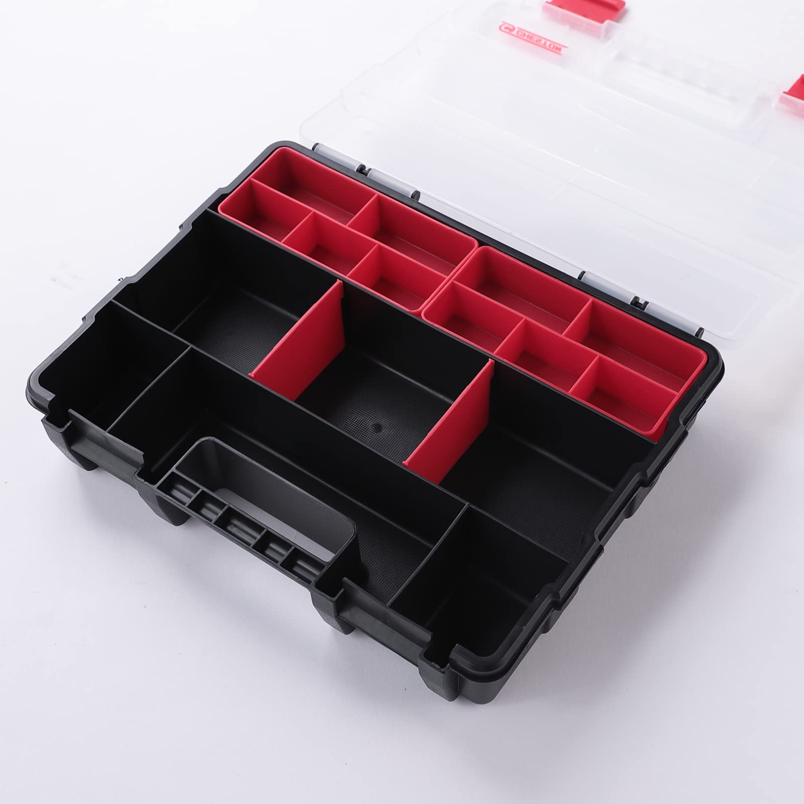 Cheston Tool Organiser Box  Empty Stackable Multi Utility Storage –  GlobalBees Shop