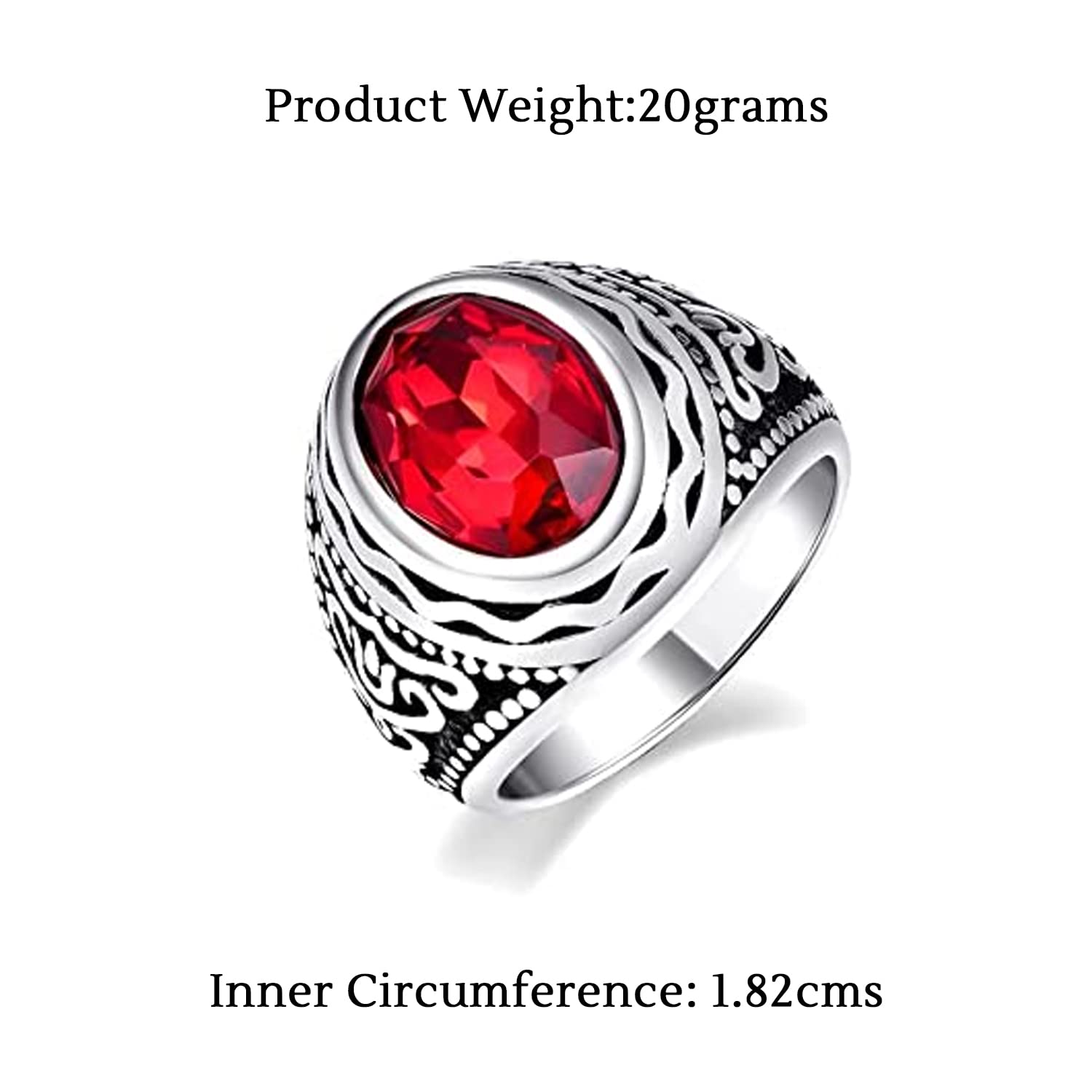 Antey Tos Ring Wife Video - Yellow Chimes Rings for Men Stainless Steel Ring Red Crystal Carved â€“  GlobalBees Shop