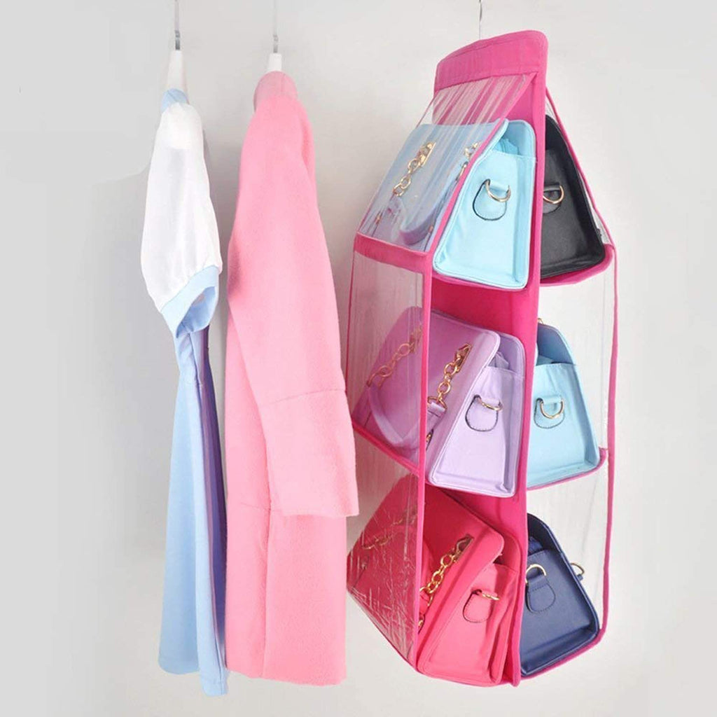Kuber Industries Multiuses PVC Double Sided Hanging Organizer for ...
