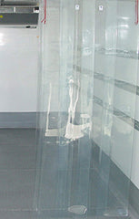 Kuber Industries Plastic Curtain - 82x53 Inches (Transparent)