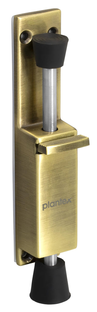 Plantex Kickdown Door Stoper Spring Loaded Telescopic Step On/Off Door ...