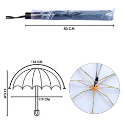 THE CLOWNFISH Umbrella Drizzle Series 2- Fold Auto Open Waterproof Pongee Umbrellas For Men and Women (Stripes Design- Bottle Green)