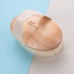 The Better Home Bathing Brush for Women and Men | Exfoliating Body Scrubber for Bathing | Bath Brush for Easy Use | Wooden Handle Body Brush for Bathing | Wooden Handle Loofah