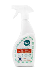 ABSORBIA 365 All natural Fruit and Veggie Wash Cleaning liquid made with 99% Active Natural Ingredients to disinfect, remove Toxic Germs, Bacteria, Pesticide & Preservatives | 500 ml |