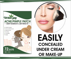 Urban yog Combo- Acne pimple patch-72dots & Nose Strips (4strips) with BHA serum - Face Care kit.
