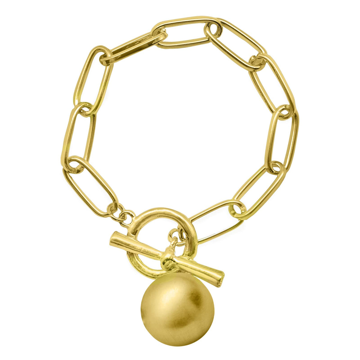 Adored Chain Link Gold Bracelet