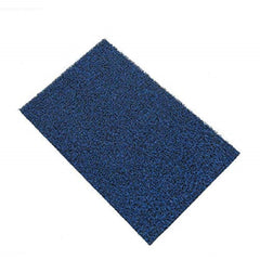 Kuber Industries PVC Door Mat - 24" x 16", Blue, Pack of 1