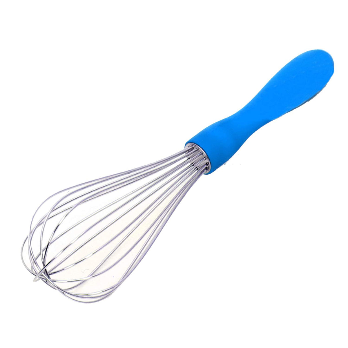 Kuber Industries Dolphin Stainless Steel Hand Blender Mixer Froth Whisker CTKTC31355 , 25 cm (Assorted Colour)