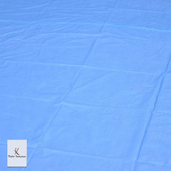 Kuber Industries Double Bed Mattress Protector Sheet, Blue, 6.5 * 6 Feet - CTKTC22305, Polyvinyl Chloride