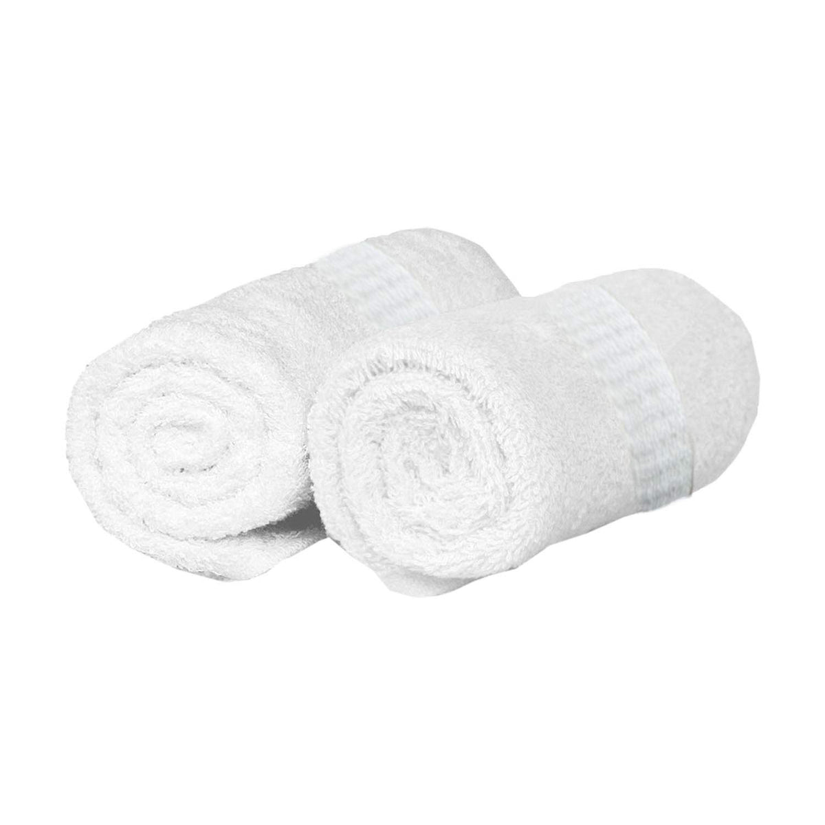 Kuber Industries Cotton 400 GSM 2 Pieces Full Size Bath Towel Set 60x30 (White) -CTKTC8622 (CTKTC08622)