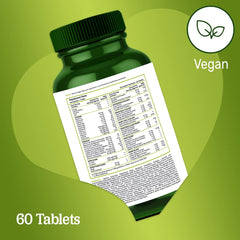 andMe Smart Greens Multivitamin Tablets | Vegan, Plant Based Multivitamin for Women | Multivitamins with Vitamin C, E & Biotin | Boosts Metabolism & Energy | For Eyes, Hair, Skin | Non-GMO | 60 N